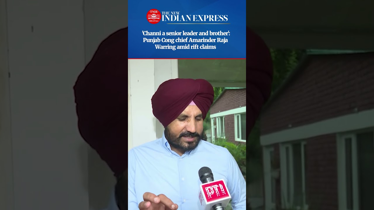 Punjab Cong chief Amarinder Raja Warring denies 'rebellion' in party's Punjab unit