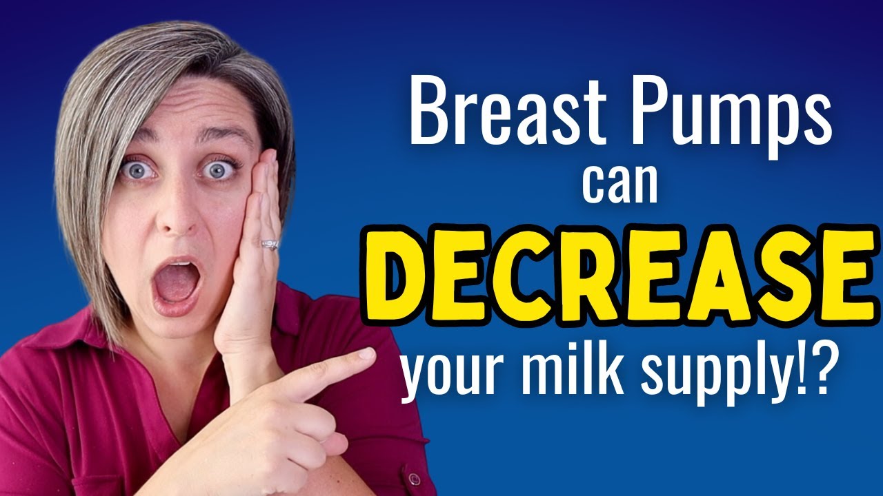 ⚠️ CAUTION ⚠️  Breast Pumps can DECREASE your Milk Supply  🤯🤯🤯