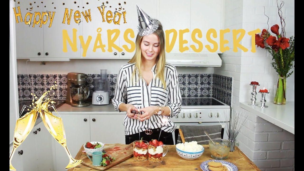 Lyxig Nyårsdessert på 4 ingredienser | Baka med Frida