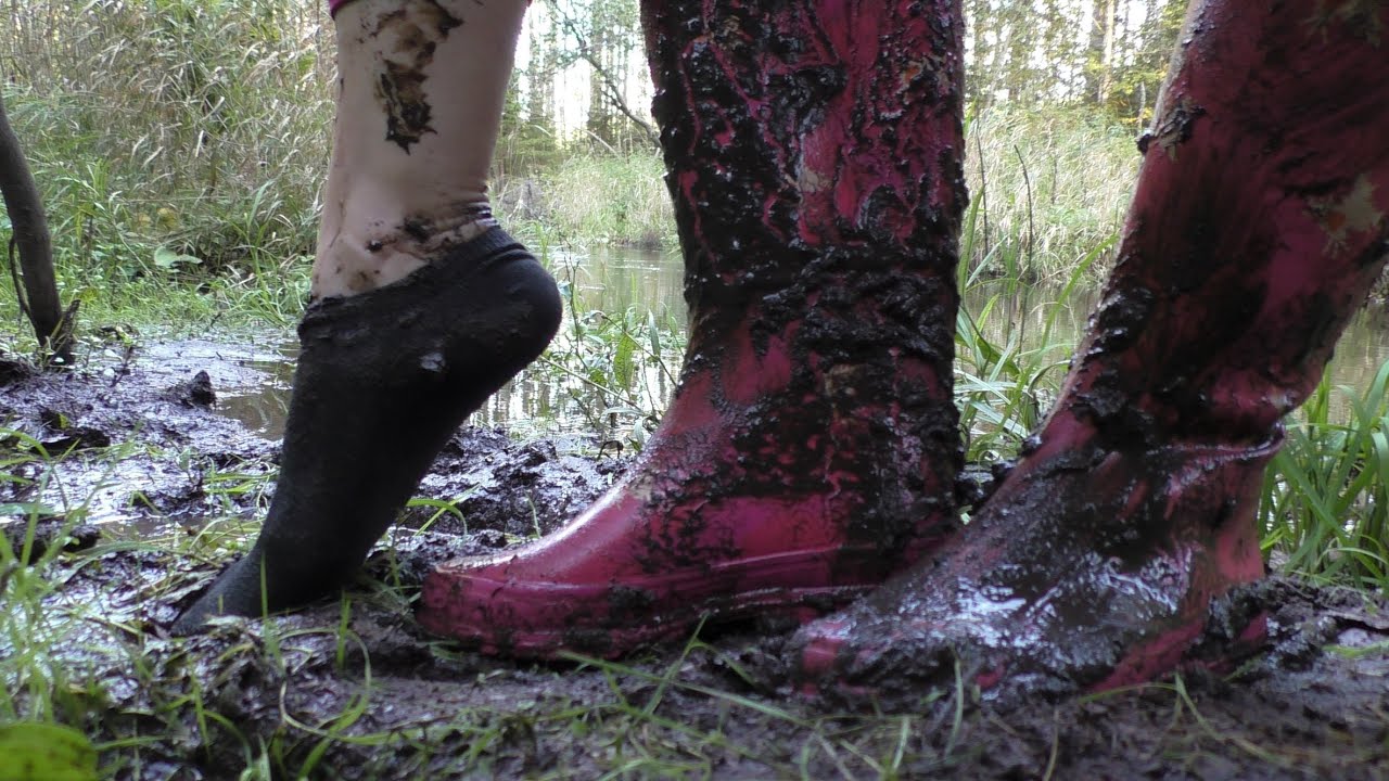 Mud walk in good old Aigle