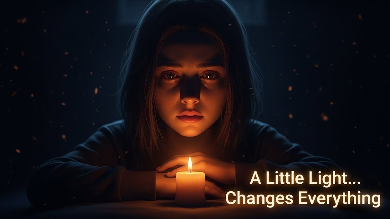 The Candle That Changed Her Night | Simple English Story