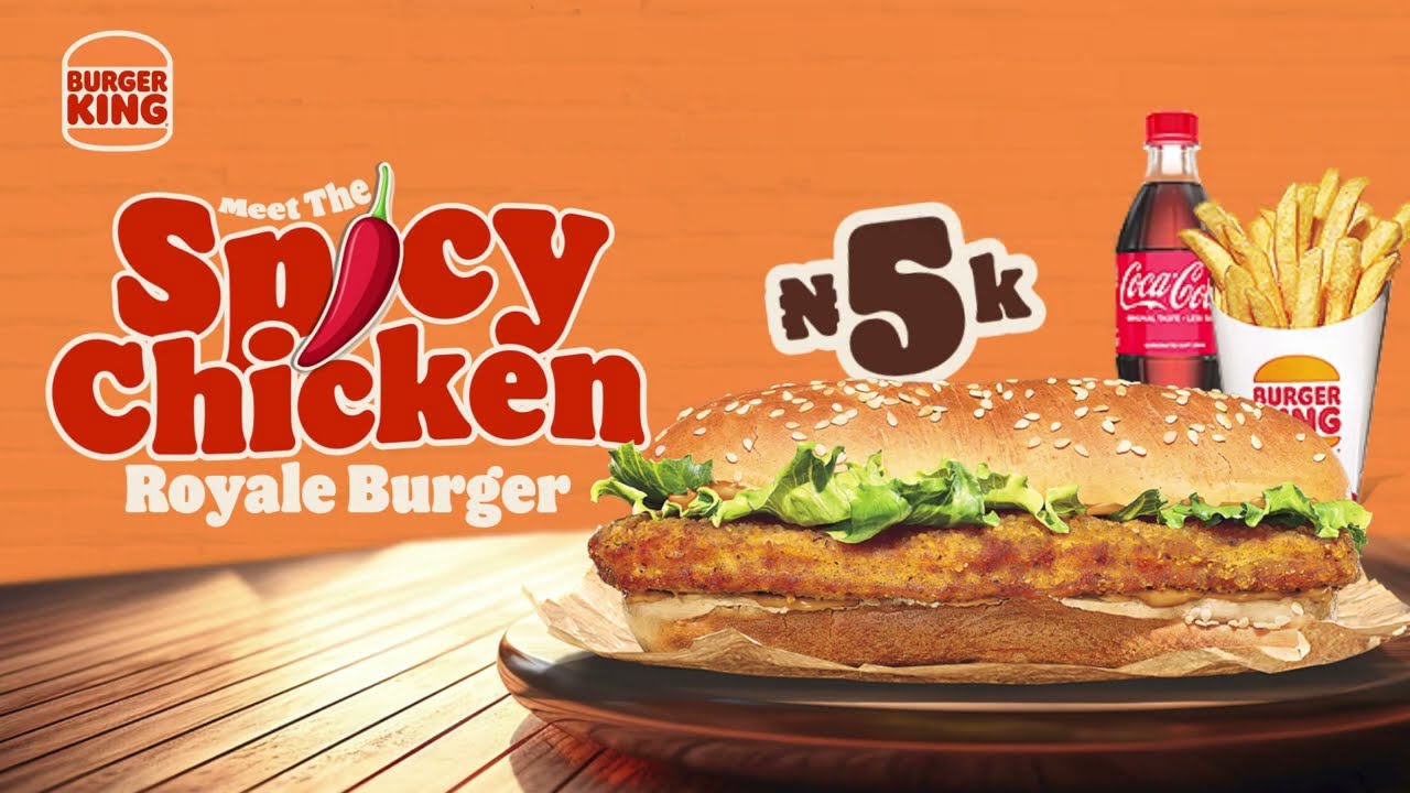 The NEW Spicy Chicken Royale Burger