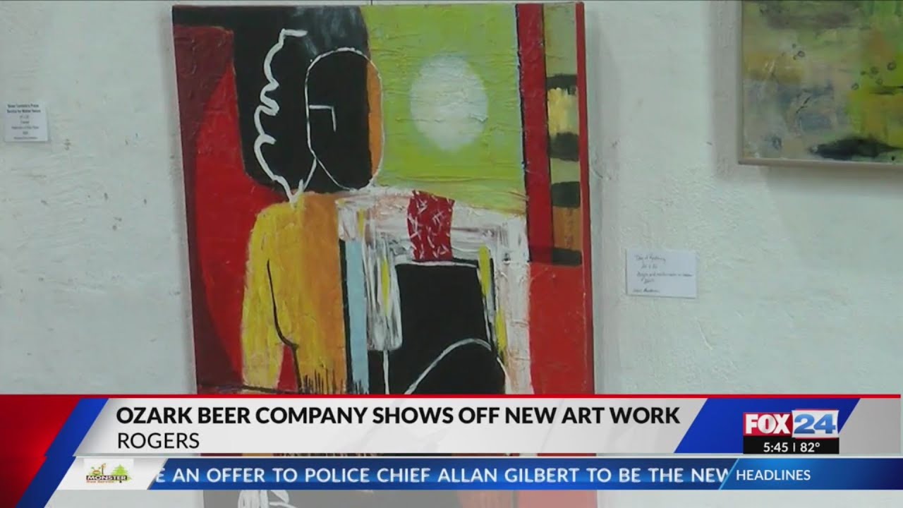 Ozark Beer Company shows off new artwork