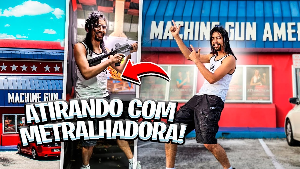 Voce Mesmo Pode Atirar com uma Metralhadora em Orlando!