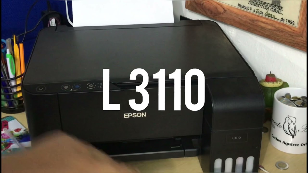 ATASCO DE PAPEL EN EPSON L3110 (SOLUCI&Oacute;N)