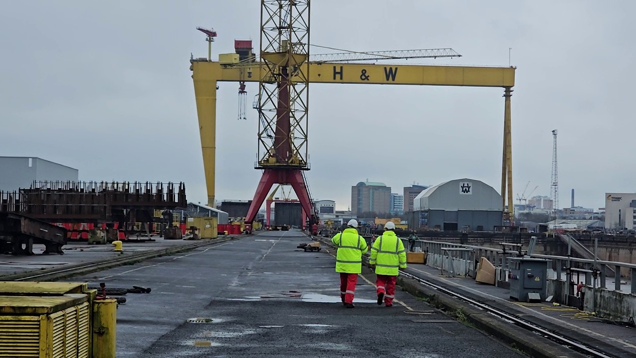 Inside Belfast's Revived Harland & Wolff Shipyard