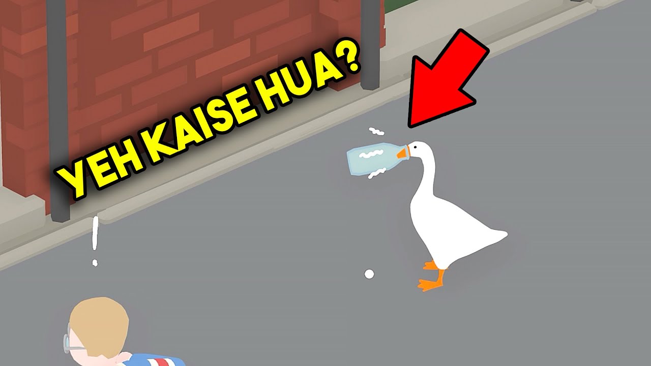 Yeh kaise nikalu... BADAK? (Untitled Goose Game in Hindi)