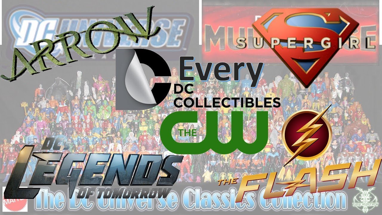 Every DC Collectibles Arrowverse Action Figures Flash Supergirl Arrow Legends of Tomorrow