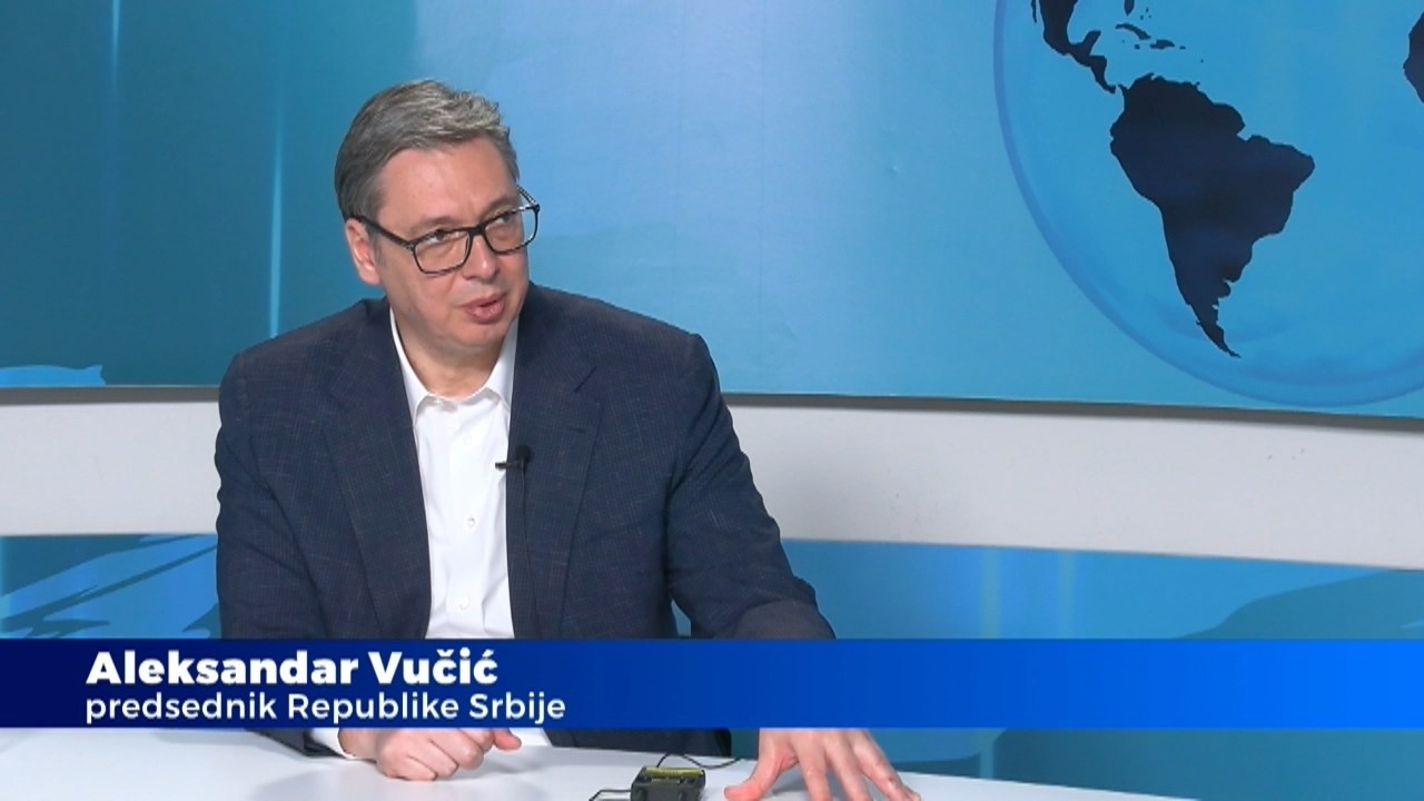 INTERVJU 16. 3. 2026. Aleksandar Vučić predsednik Republike Srbije