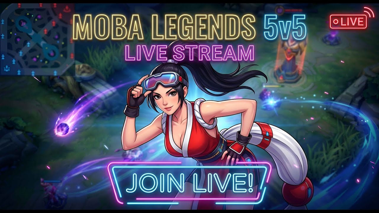 Live DARKSYSTEM SERIES BEGINS | Rank Pusing | Moba Legends 5v5