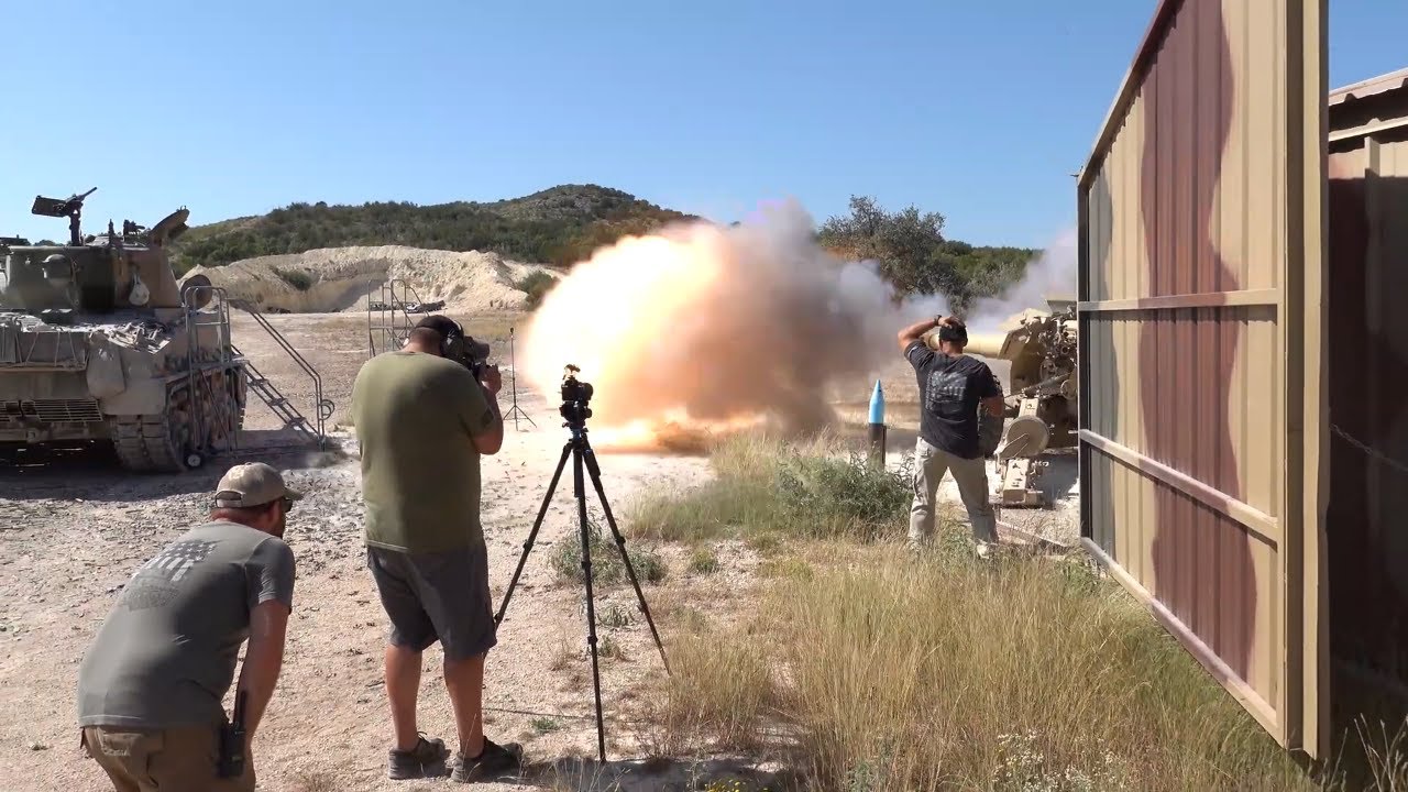 I gave my 11 year old a .50 caliber machine gun