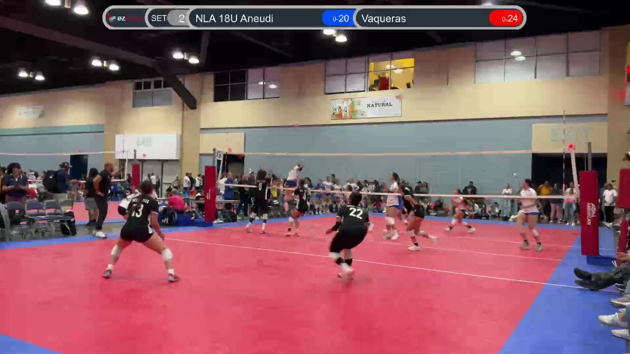 NLA 18U Aneudi vs Vaqueras, 2026-02-01, Day 1, Match 1, 1st Set Match 1
