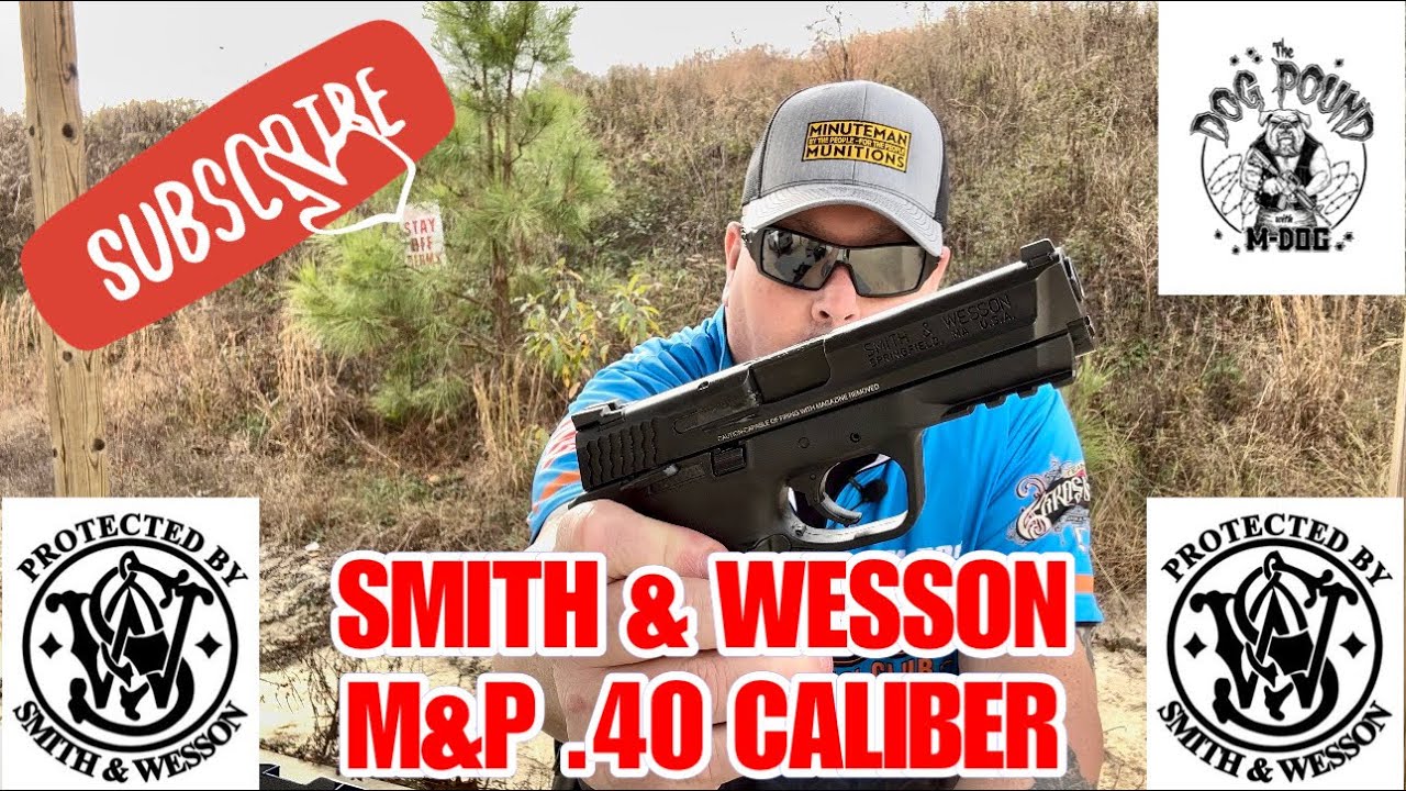 ОБЗОР SMITH & WESSON M&P .40 КАЛИБР! УНИВЕРСАЛЬНЫЙ ПИСТОЛЕТ?