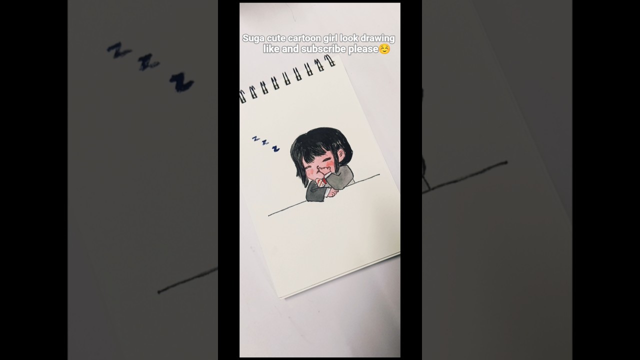 BTS suga drawing💜,