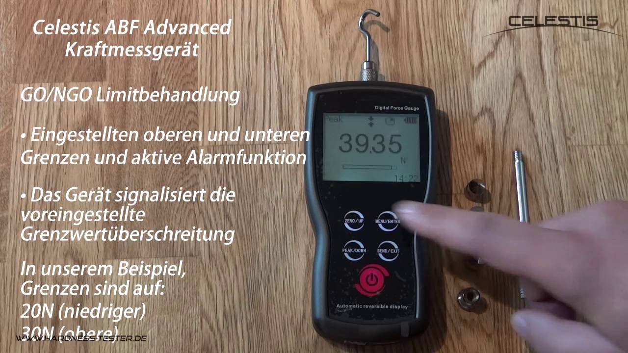 Celestis - ABF Advanced - Kraftmessger&auml;t