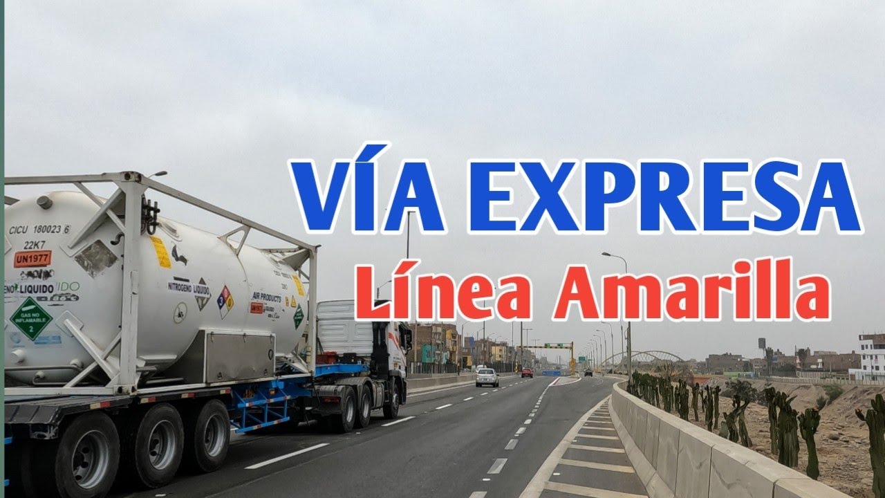 UN RECORRIDO POR LA VÍA EXPRESA (LÍNEA AMARILLA) DESDE CENTRO DE LIMA HASTA CALLO: DÍA 28/11/2021