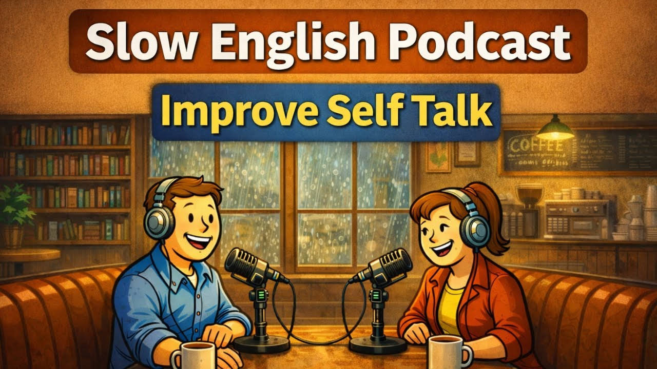 Learn English | Improve Your Self Talk | Slow English Podcast