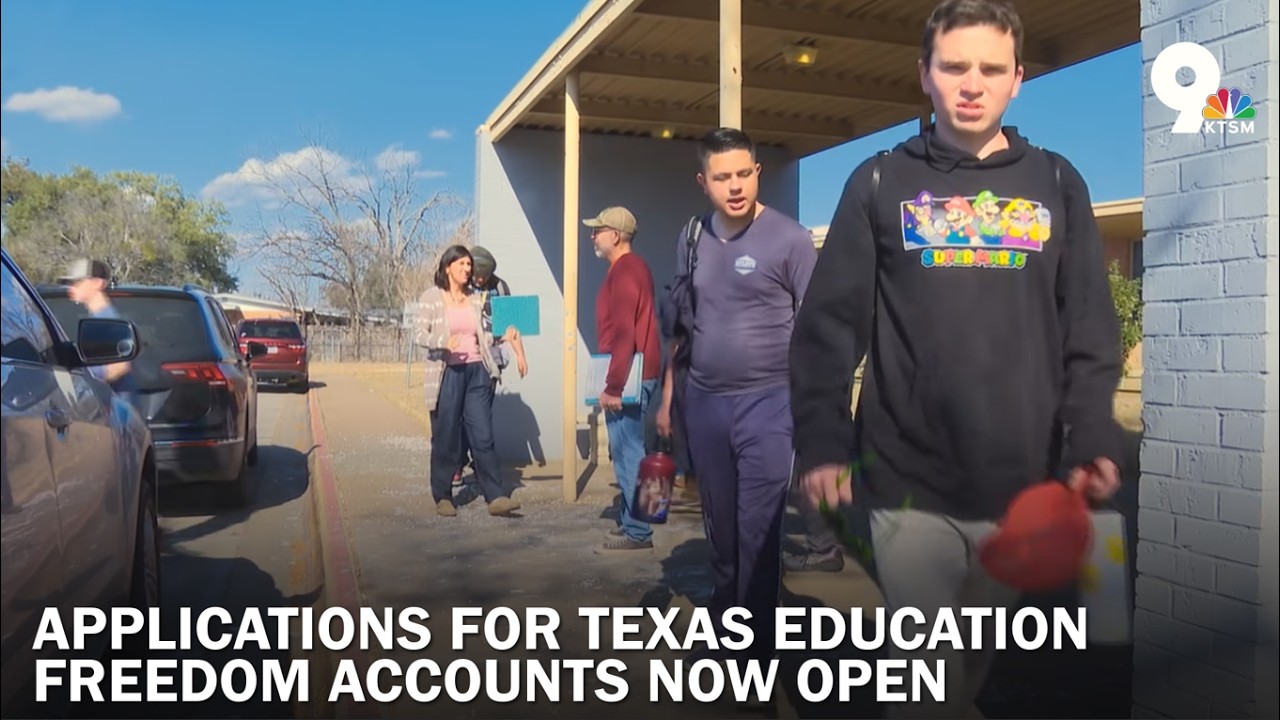 Applications for Texas Education Freedom Accounts now open