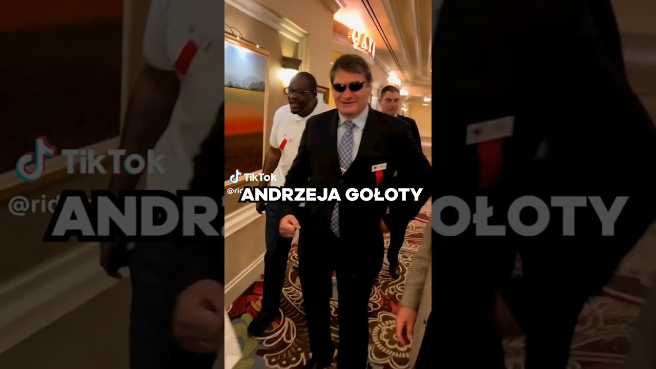 ANDRZEJ GOŁOTA LEDWO CHODZI?! NAGRANIE BUDZI NIEPOK&Oacute;J FAN&Oacute;W POLSKIEGO BOKSU #gołota #boks #shorts