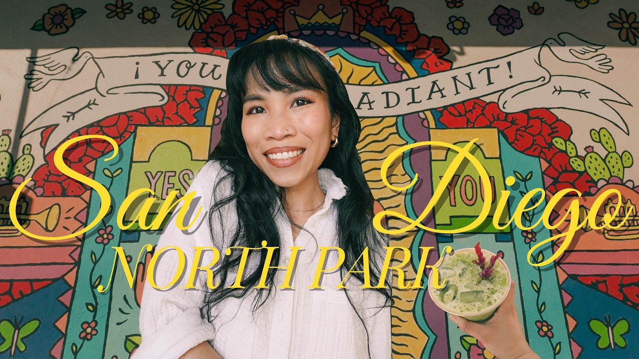 NORTH PARK San Diego: Art Murals, Matcha Cafés, Cute Shops and more!