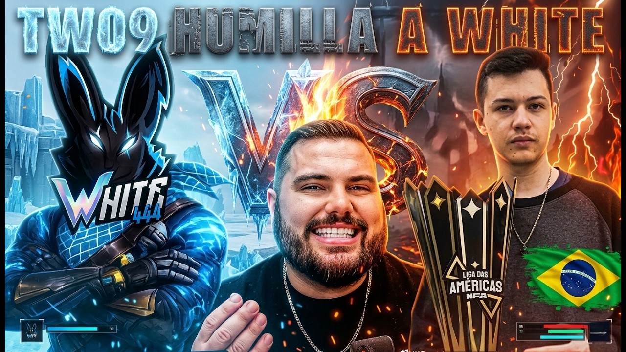 TWO9 de BRASIL vs WHITE444👺🔥1VS1 HISTORICO ENTRE DOS LEYENDAS - ZELIKA