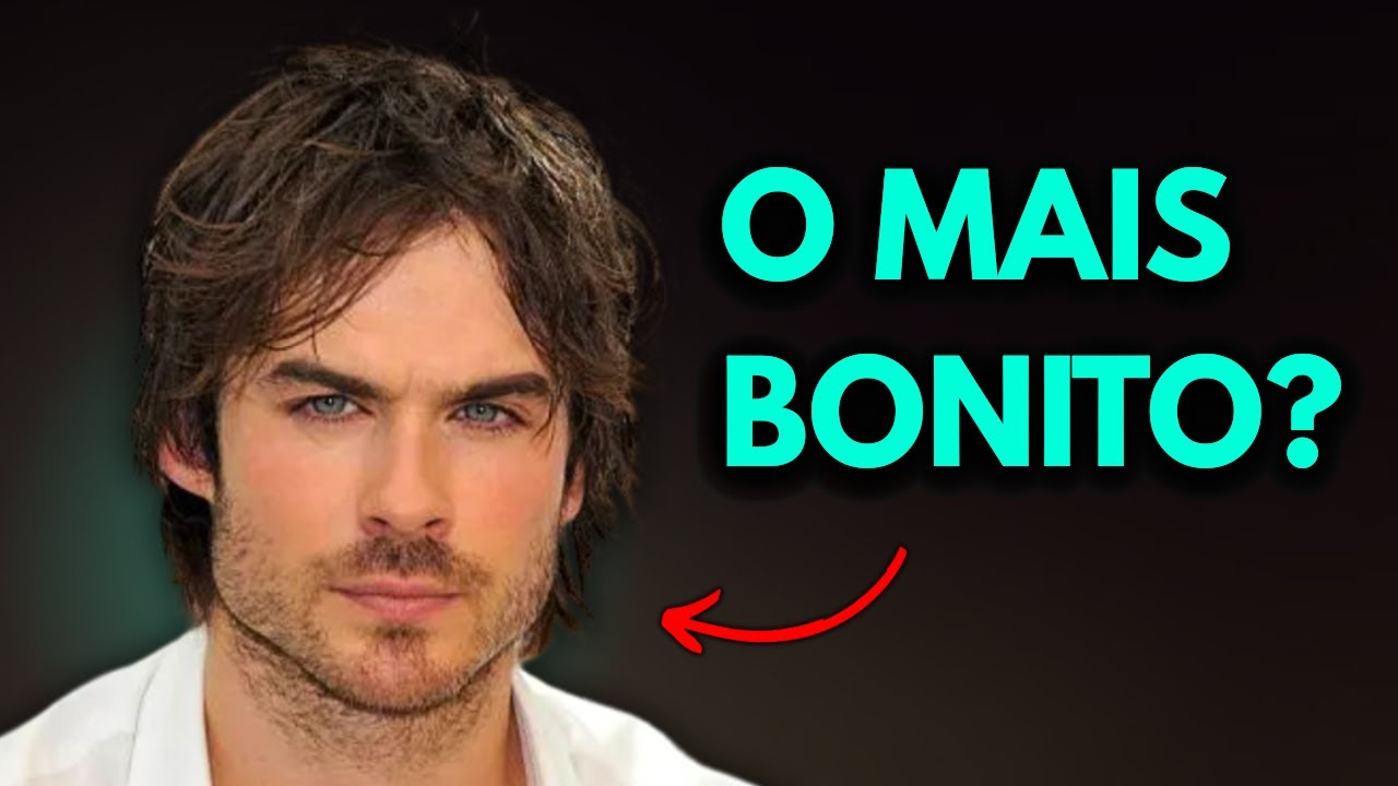 O que torna Ian Somerhalder tão atraente? Análise Facial
