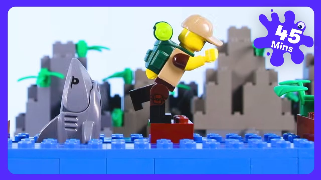 Billy Bricks - レゴシティ：アーケードのサメ遭難！ | 子供アニメ | WildBrain ヒーロー・タワー