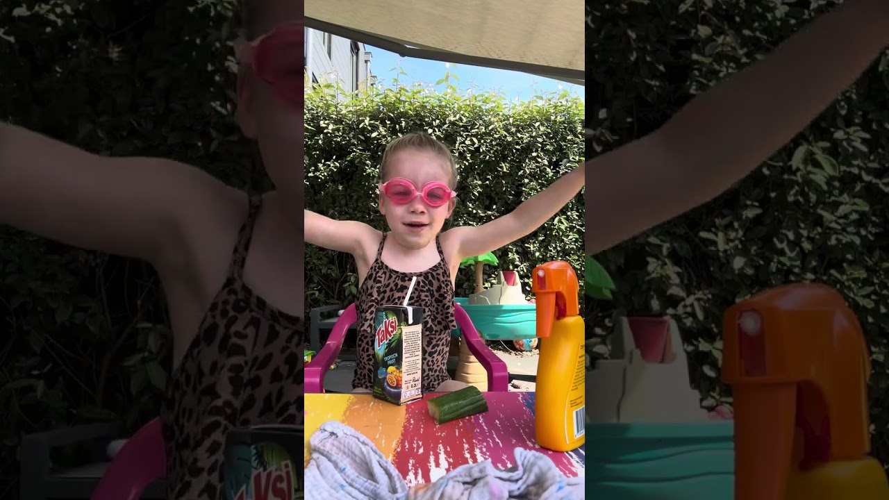 Lina&rsquo;s eerste vlog / zwemvlog / kindervlog