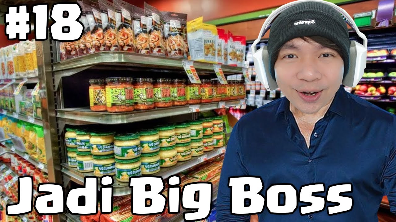 Akhirnya Jadi Big Boss Nih - Supermarket Simulator Indonesia Part 18