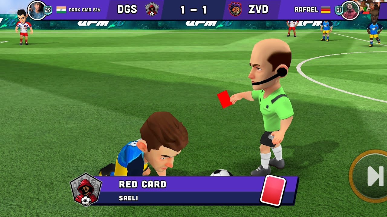 Mini football - Silver league match 🙀😱#vairal #gaming #DARK GMR S16 YT🥅⚽⚽⚽....