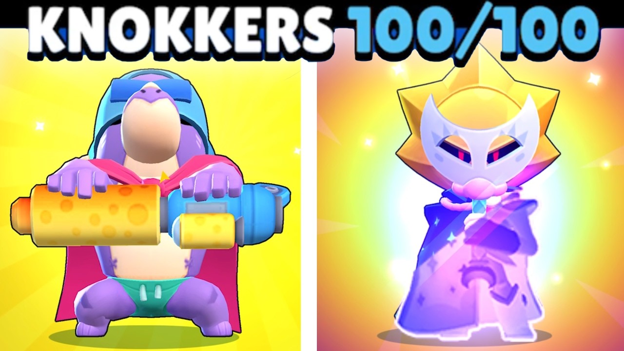 100/100 KNOKKERS! Brawl Stars UITGESPEELD!
