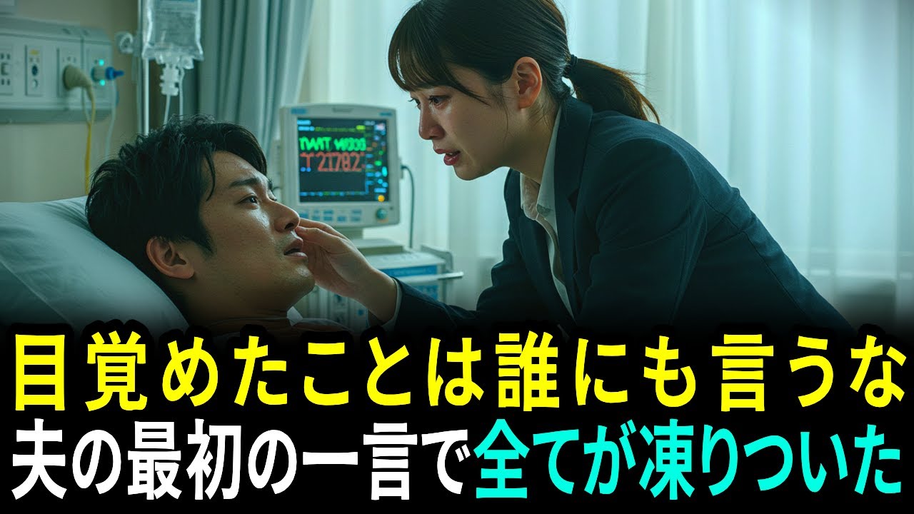 「目覚めたことは誰にも言うな」夫の最初の一言で全てが凍りついた
