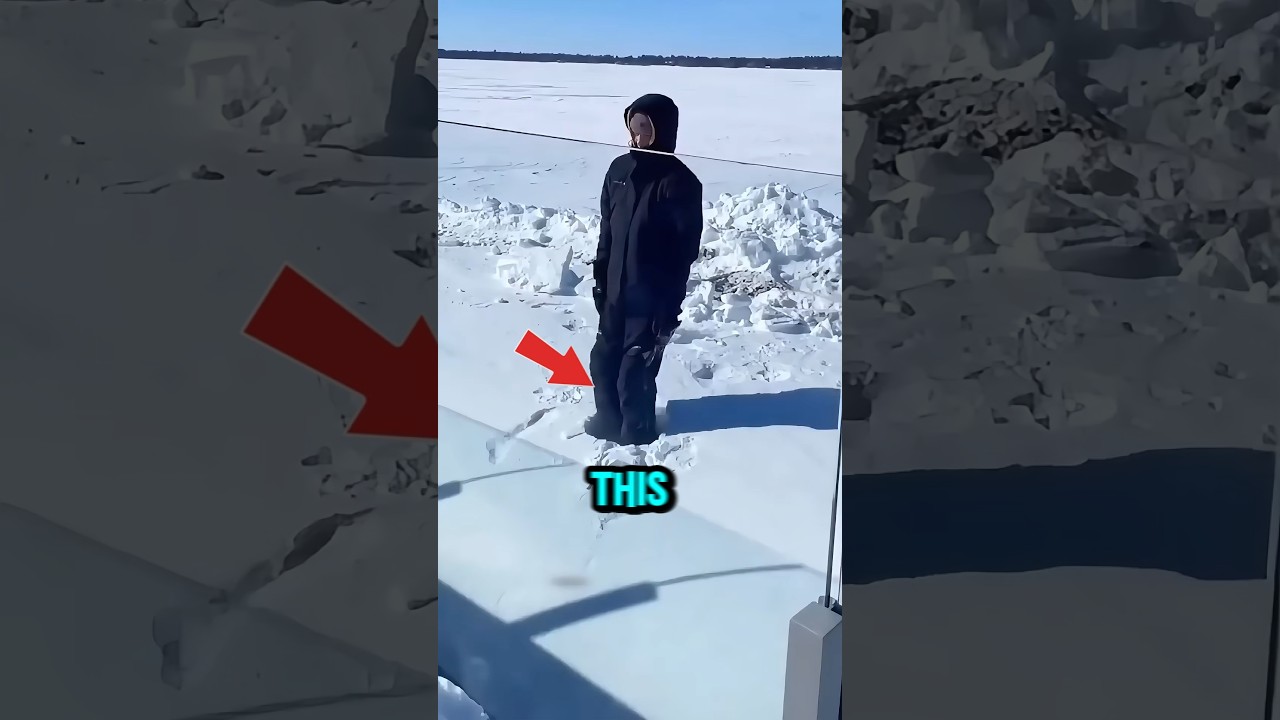 Unbelievable Mistake After Jumping Into Snow