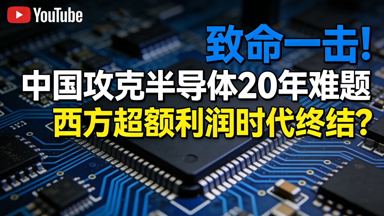 致命一击！中国攻克半导体20年难题，西方超额利润时代终结？#中国科技突破#半导体自主#国产芯片崛起#西电重大成果#全球半导体格局