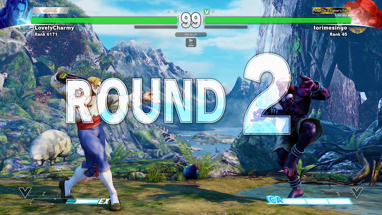 SFV~ Dhalsim (torimesingo) vs. Vega (LovelyCharmy) HD