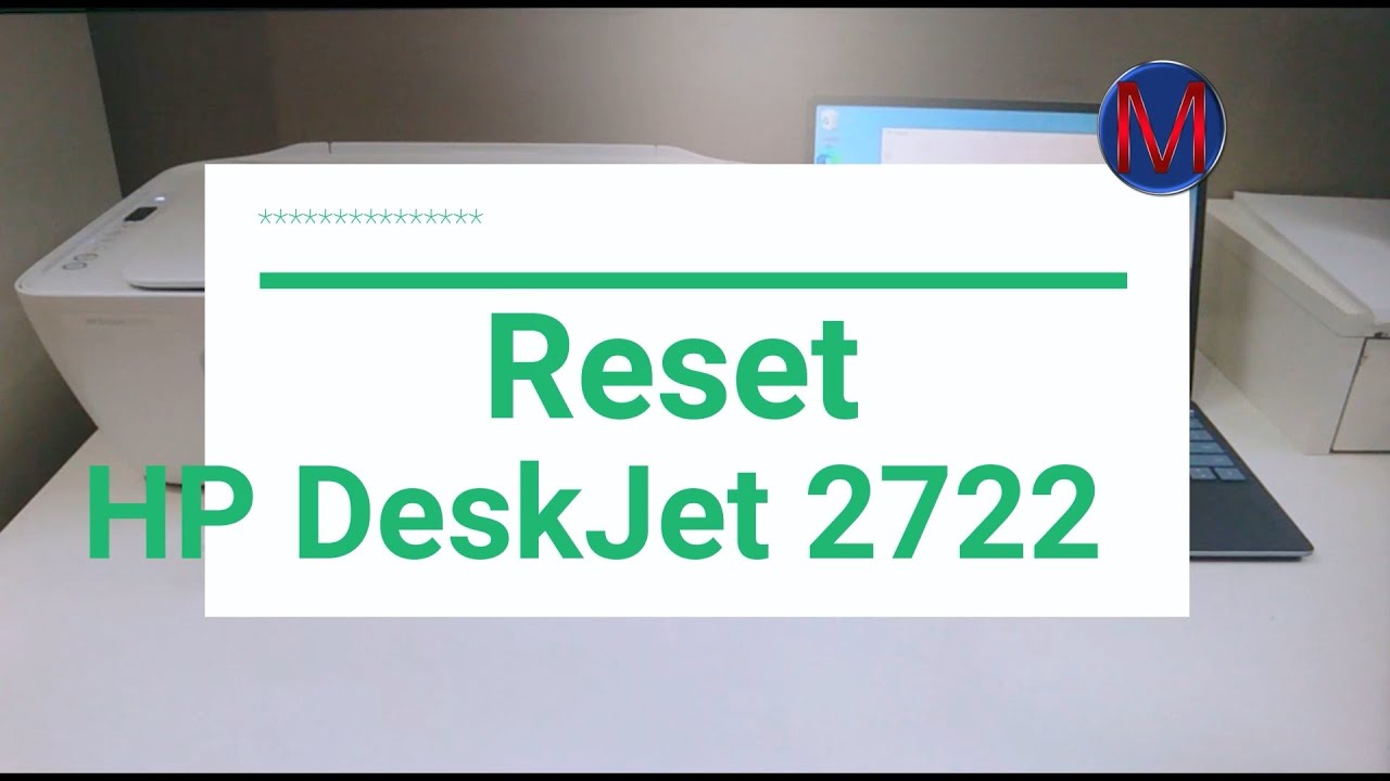 Restablecimiento de f&aacute;brica de la impresora HP DeskJet 2722