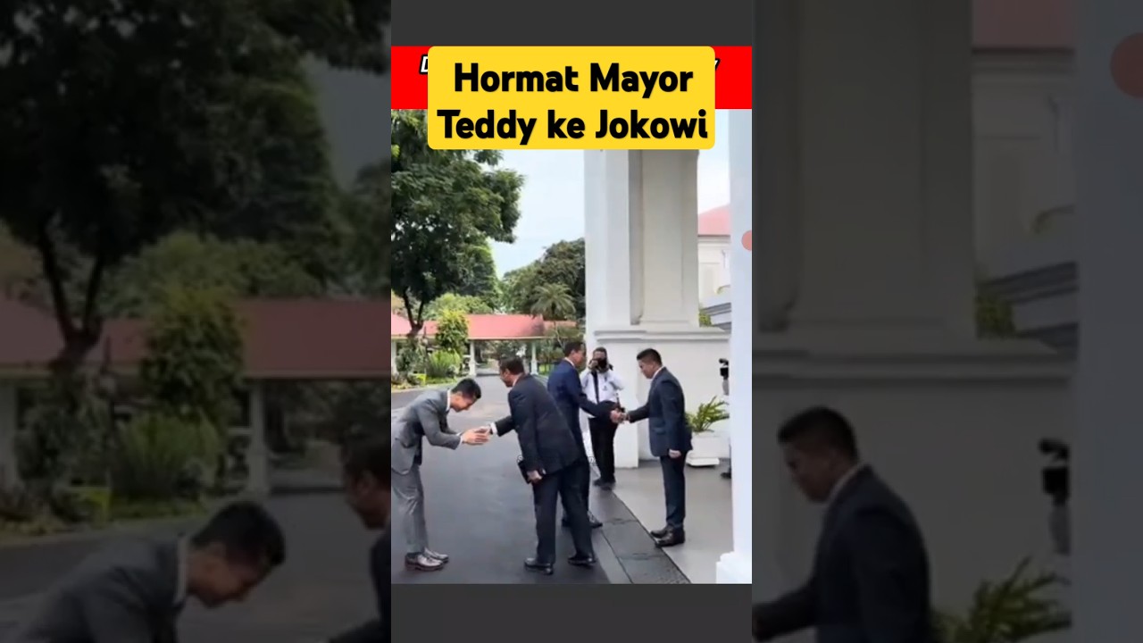 Jokowi ketemu mantan Ajudannya mayor Teddy