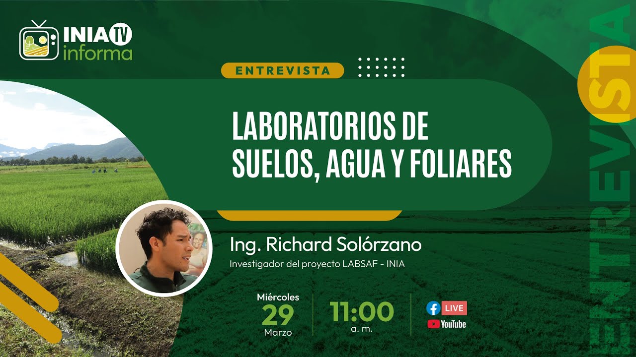 Laboratorios de suelos, aguas y foliares