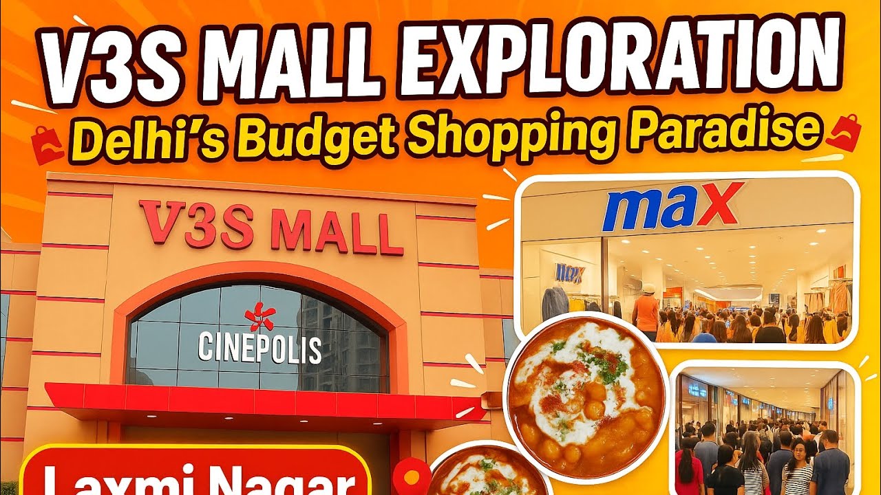 V3s mall Delhi || laxmi nagar V3S mall || V3S Mall Delhi | Cheapest mall of delhi