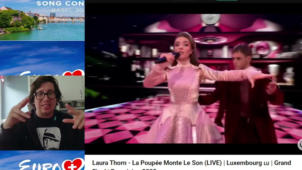 Laura Thorn - La Poupée Monte Le Son (LIVE) | Luxembourg 🇱🇺 | Grand Final | ESC 2025 