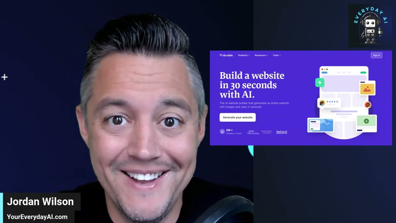 Can you create an entire website in seconds? Durable.co Walk-thru