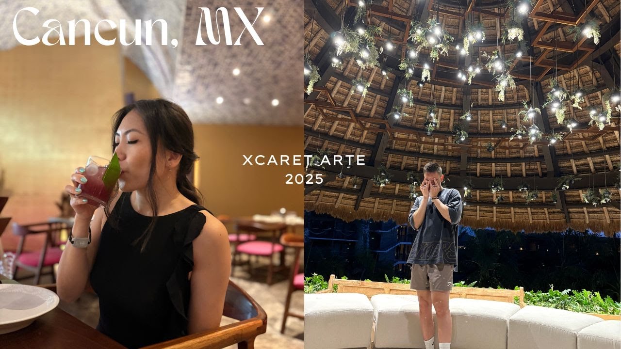 Xcaret Arte 2025 - Honeymoon and Celebrating our Birthdays
