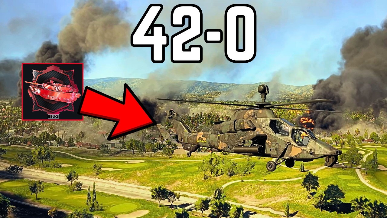 What Happens When BF6 Tanker Flies a Helicopter? (42-0 Perfect Match)