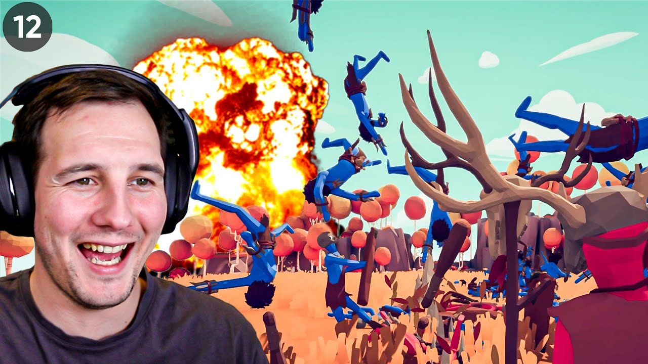 Helt Kaos Når Jeg Leder Til Krig - Battle Simulator