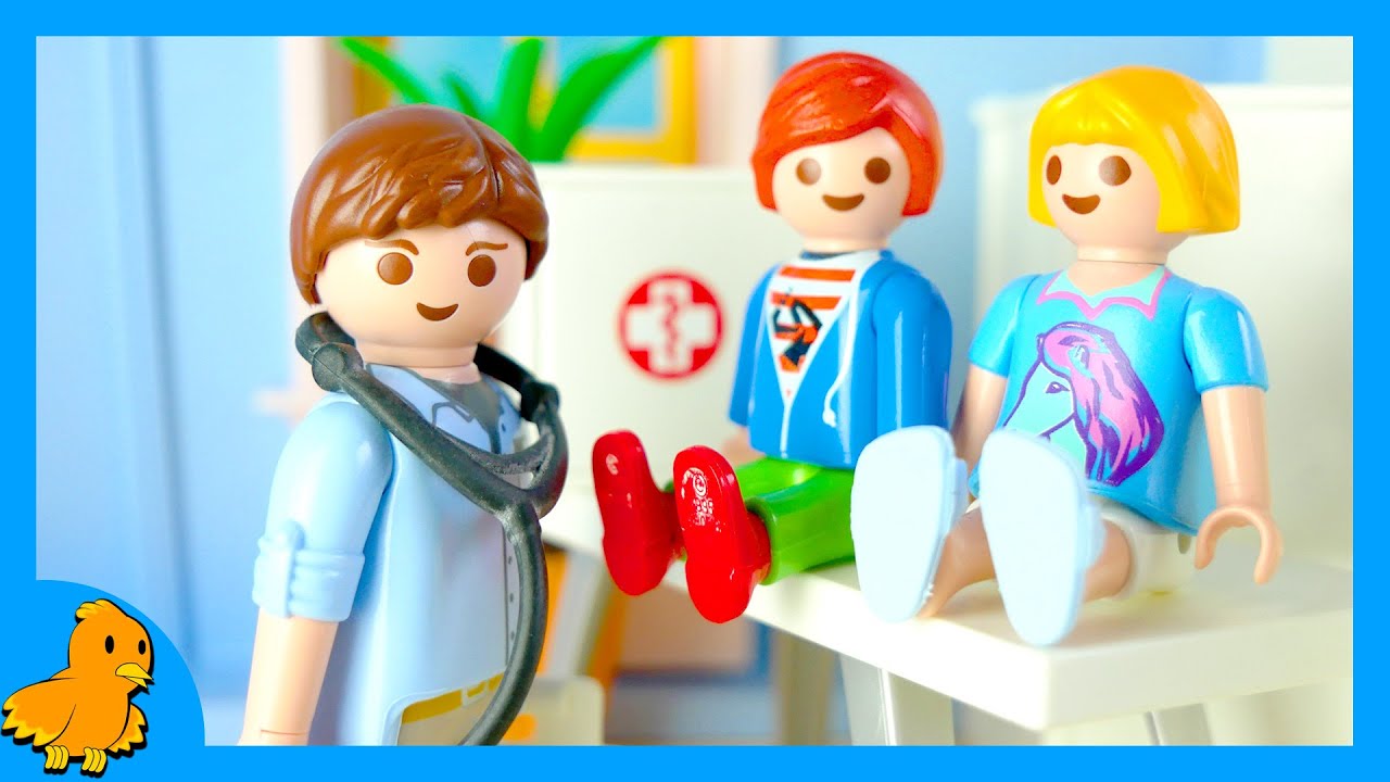 Playmobil Familie Vogel: JULIAN & HANNAH BEIM ARZT, und weitere Geschichten | Playmobil Film Deutsch