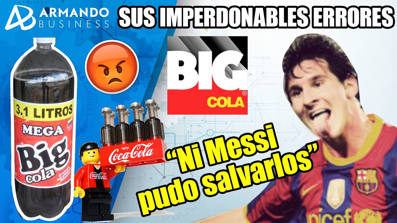 Big Cola  El Refresco que Fracasó al Querer Beberse el Mercado de la Coca Cola