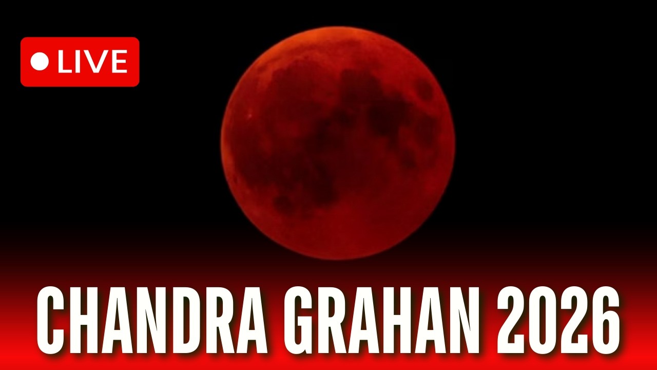 Chandra Grahan 2026 LIVE: Lunar Eclipse Timings, Sutak Period & All Key Updates