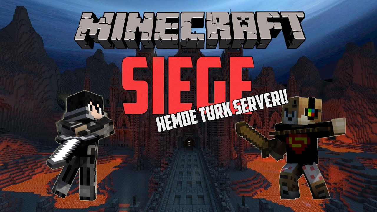 Minecraft: Minigames - Siege - ATLARA FISILDAYAN ADAM