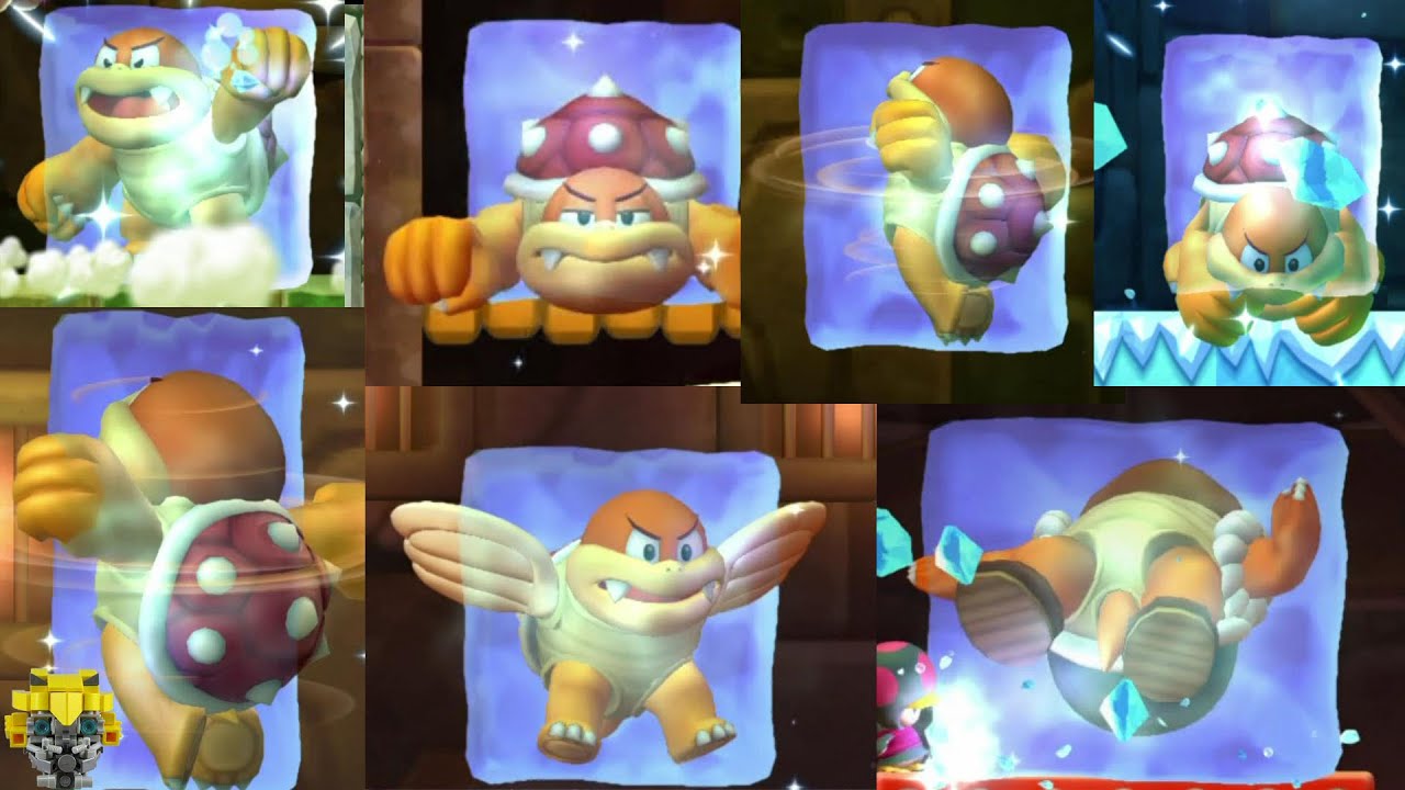 Ice All Tower Boom Boom Kamek Boss Sumo Bro Fights