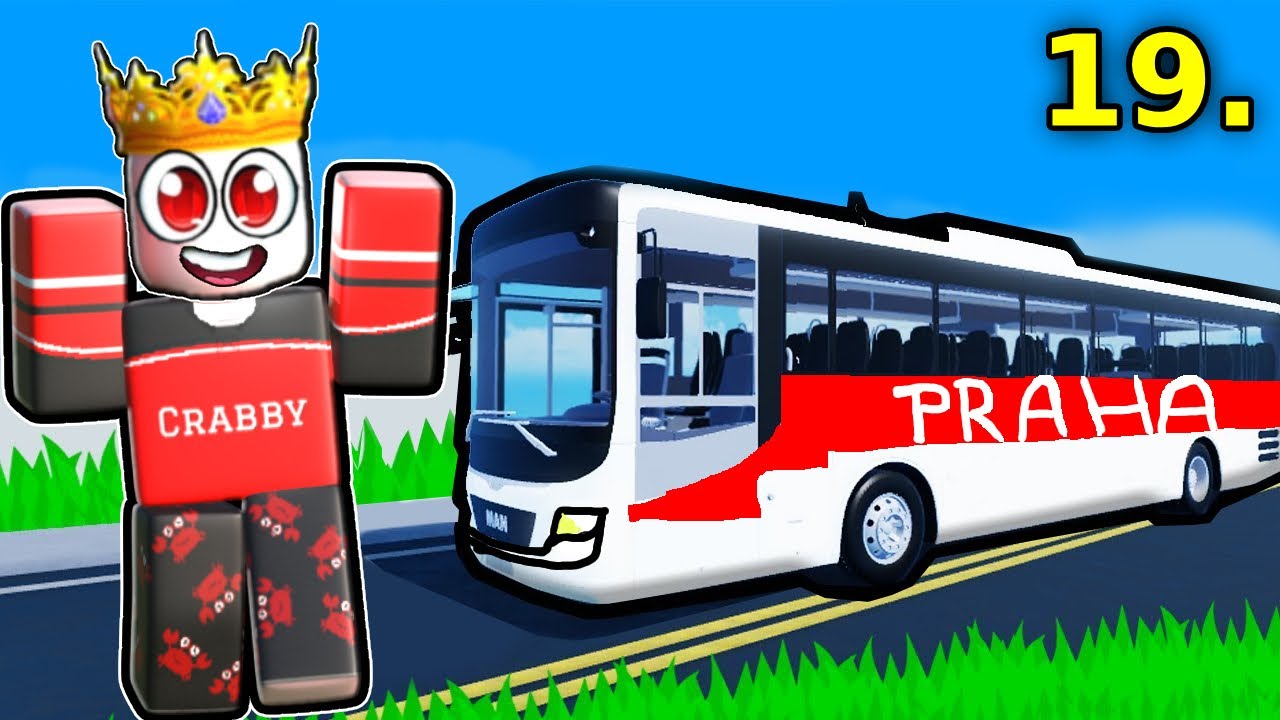 ŘÍDÍM AUTOBUS V ROBLOXU! 19.Díl